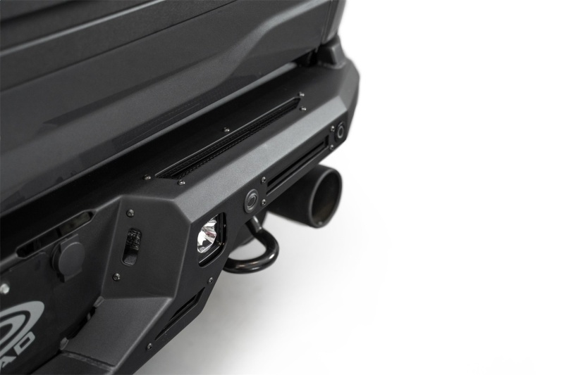 Ford F150 Raptor Bumper - Rear - Addictive Desert Designs - Rock Fighter - Hammer Black - `21-`27